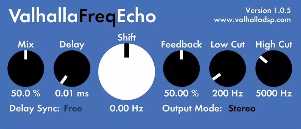 ValhallaFreqEcho randomized FX chain in Ableton Live